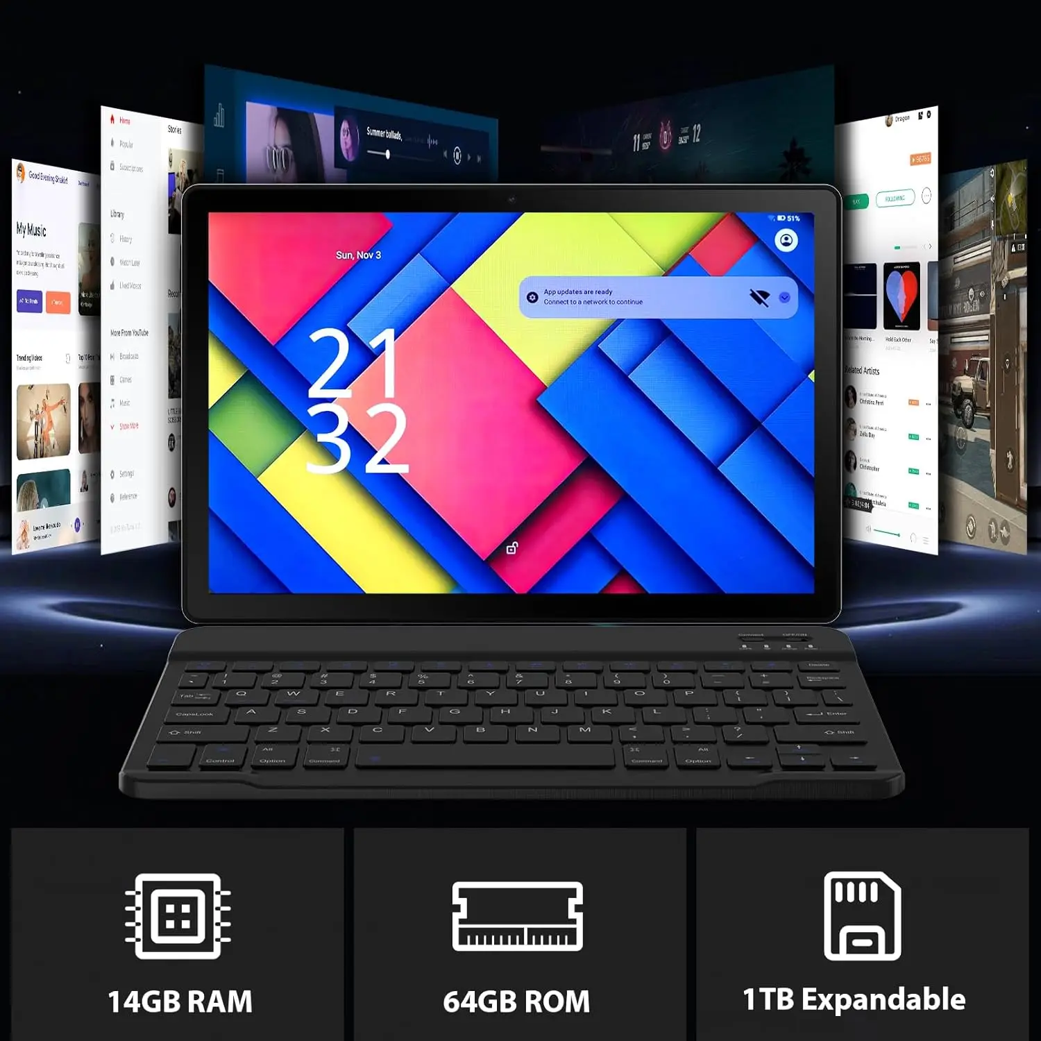 URAO 11 Inch Tablet Android 14 - Khadas Vim4 8Gb 评论和价格