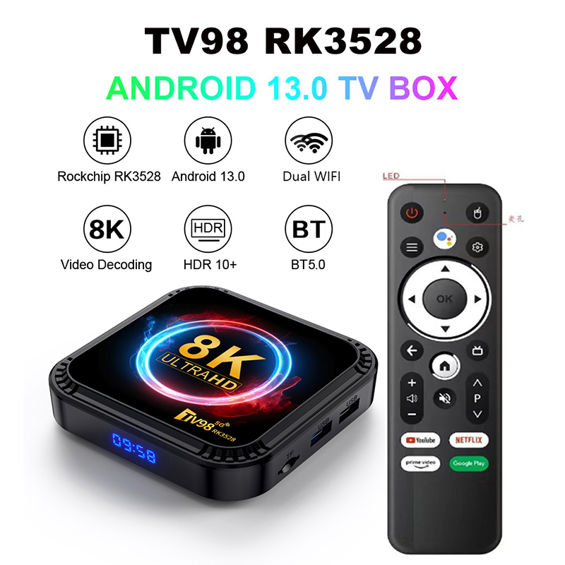 TV98 RK3528 TV Box Android 13  - Radxa Rock 5B 16Gb 评论和价格