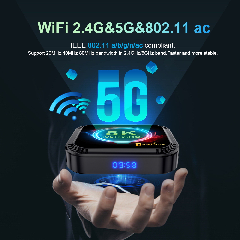 TV98 RK3528 TV Box Android 13  - Radxa Rock 5B 16Gb 评论和价格